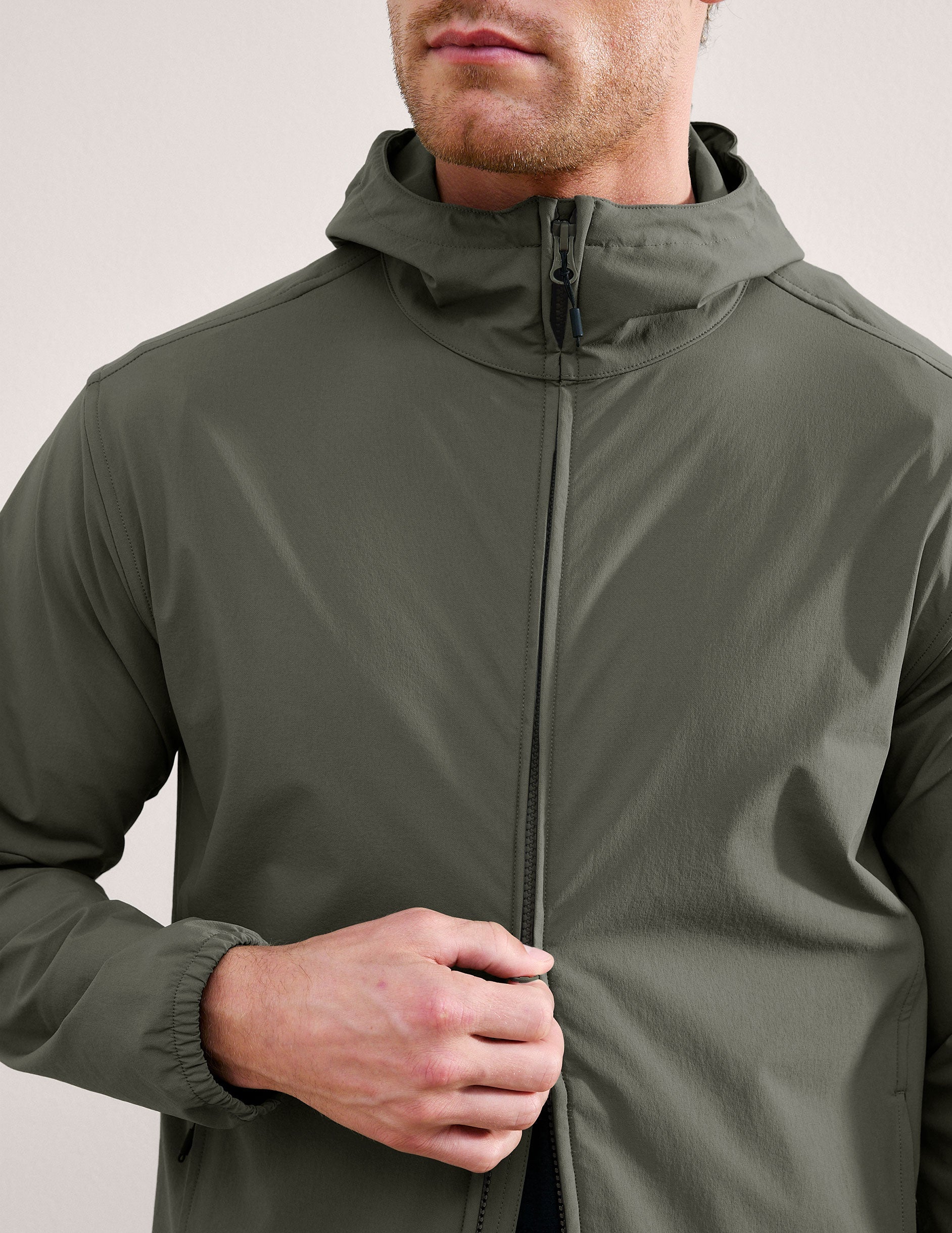 AirLite Men's Hooded Full Zip Jacket